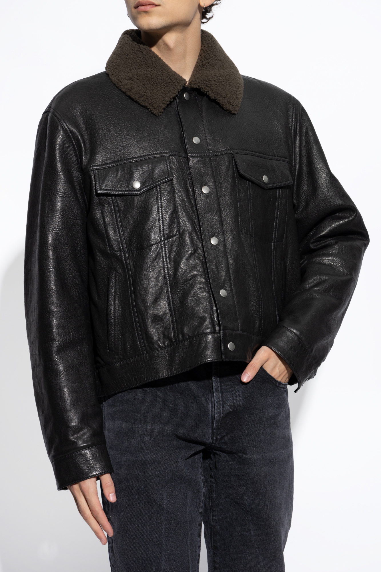Saint Laurent Shearling coat | Men's Clothing | Vitkac